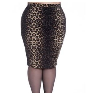 Hell bunny Panthers Pencil Skirt